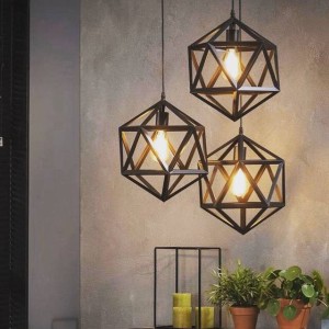 آویز مدرن چند وجهی تک شعله