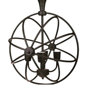 آویز مدرن 4 شعله کروی