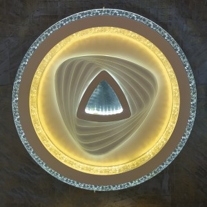 چراغ سقفی مدرن طرح کریستال 02