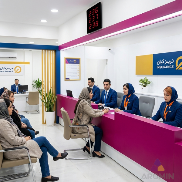 تابلو سه ردیفه اضافه فراخوان مشتری