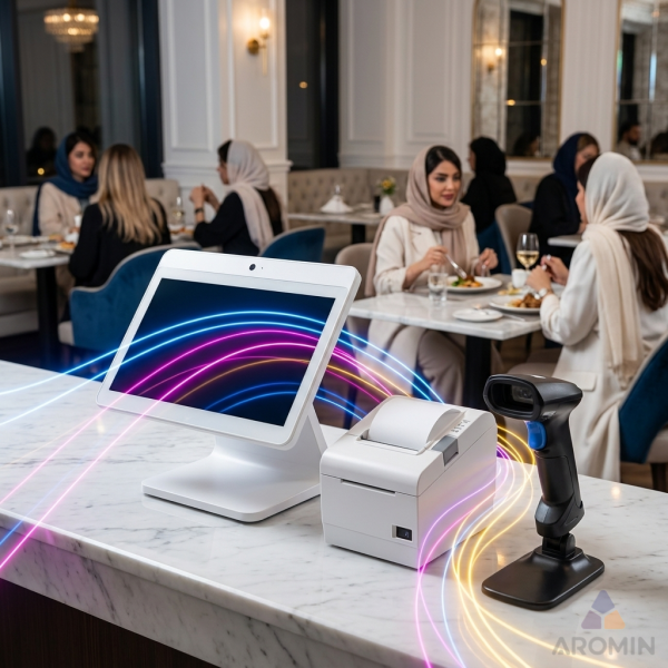 بارکد خوان دو بعدی اتم مدل Servo EW به همراه پایه