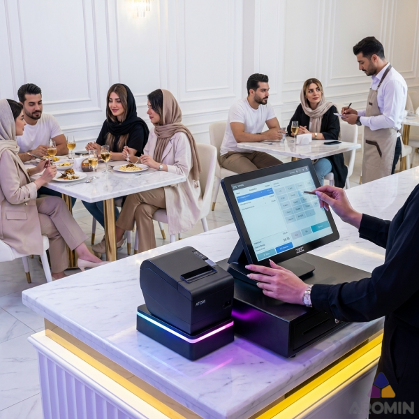 صندوق فروشگاهی لمسی ZEC مدل X5 | پوز قدرتمند با پردازنده Core i5 نسل ۱۲