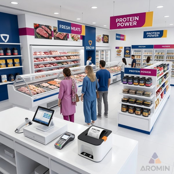 پرینتر لیبل زن اسکار مدل POS58LD