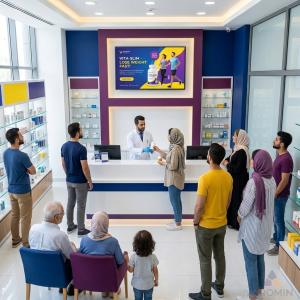 نمایشگر صنعتی ۴۳ اینچ اندروید دیجی سان