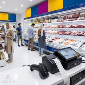 بارکدخوان باسیم Oscar مدل OS-60CBW | اسکنر بارکد یک‌بعدی سریع و دقیق