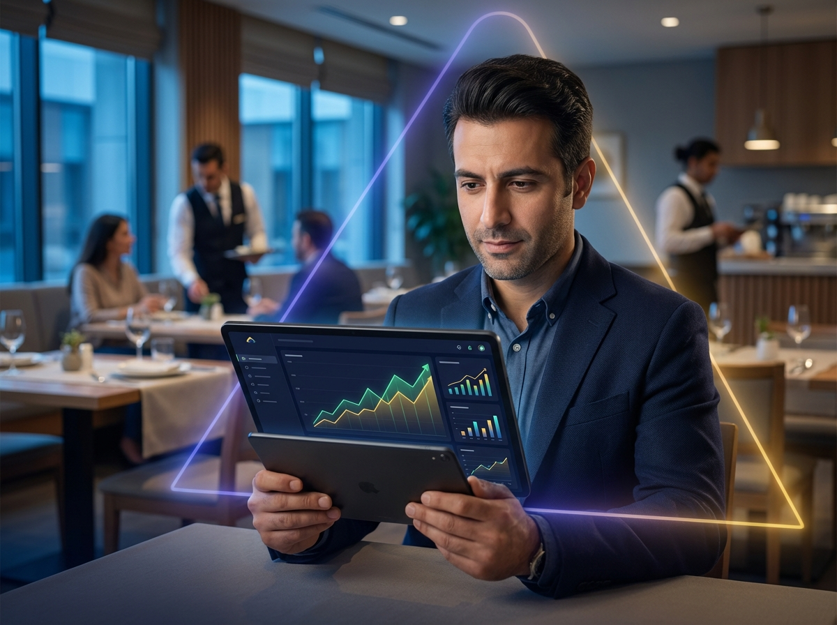 داشبورد مدیریت هوشمند رستوران و تحلیل داده&zwnj;های فروش