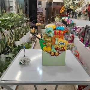 باکس هدیه باب اسفنجی و دوستان