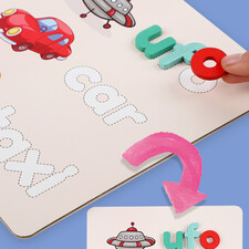 پازل آموزشی مدل wodden jigsaw بسته 6 عددی