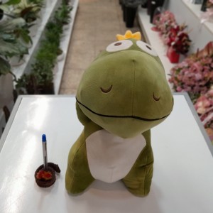 عروسک دایناسور سبز