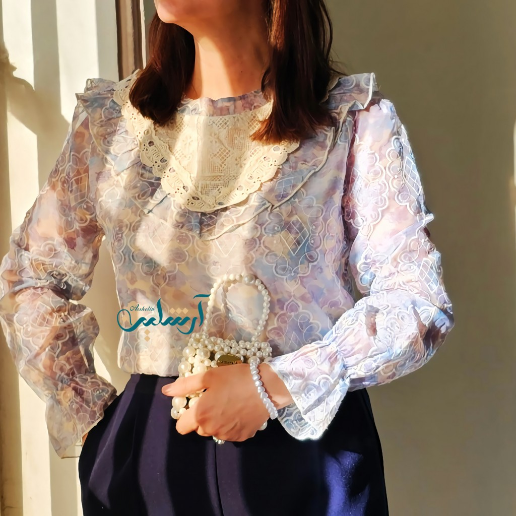 شومیز نیلین