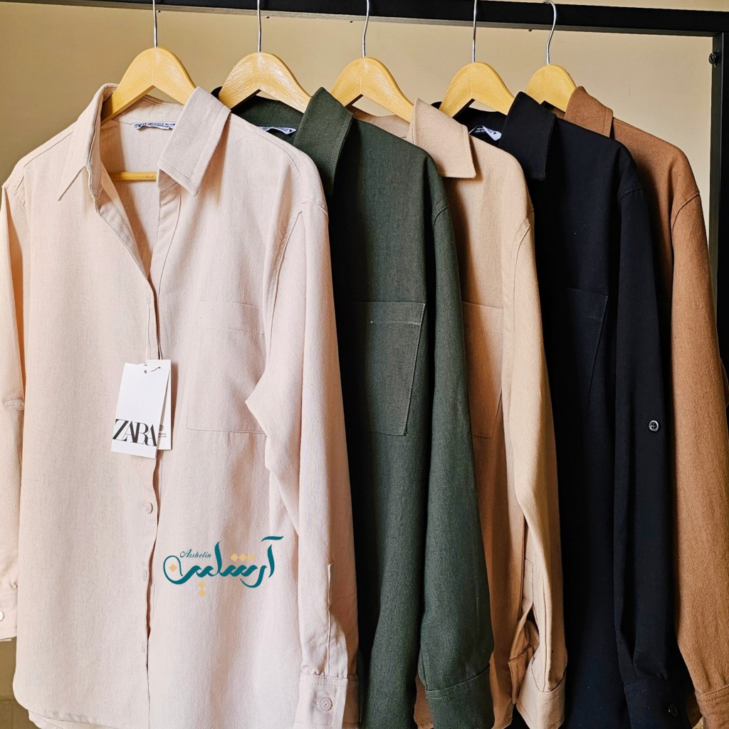 شومیز مانتویی ماهلین