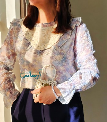 شومیز نیلین