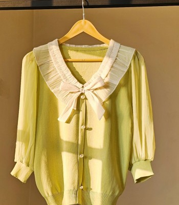 بافت پانیذ- بدون مروارید بر روی یقه( شارژ مجدد2)