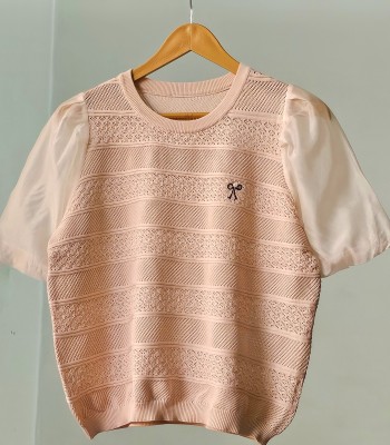 شومیز قلاب بافی حنانه