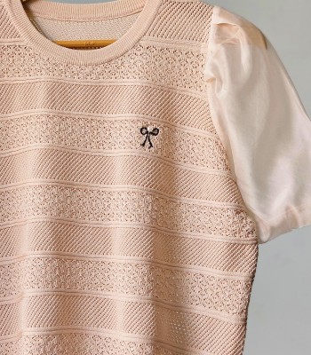 شومیز قلاب بافی حنانه