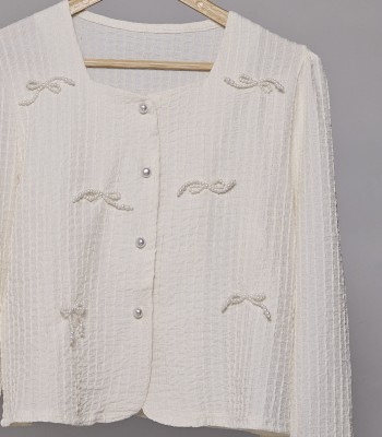 شومیز کت مروارید