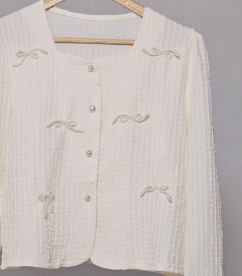 شومیز کت مروارید