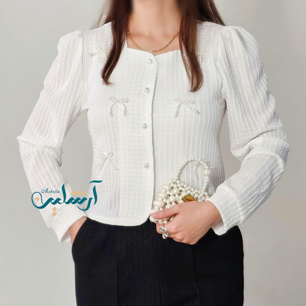 شومیز کت مروارید