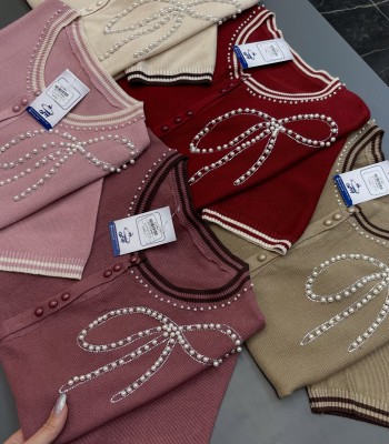 کاردیگن بافت مروارید( روی تمامی محصولات خرید اقساطی فعال میباشد)
