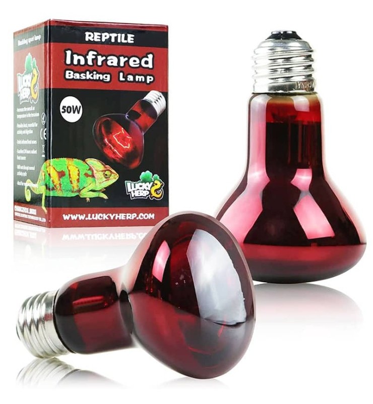 لامپ مادون قرمز 50 وات لاکی هرپ