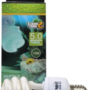 لامپ یو وی سبز 13 وات لاکی هرپ مدل UVB5