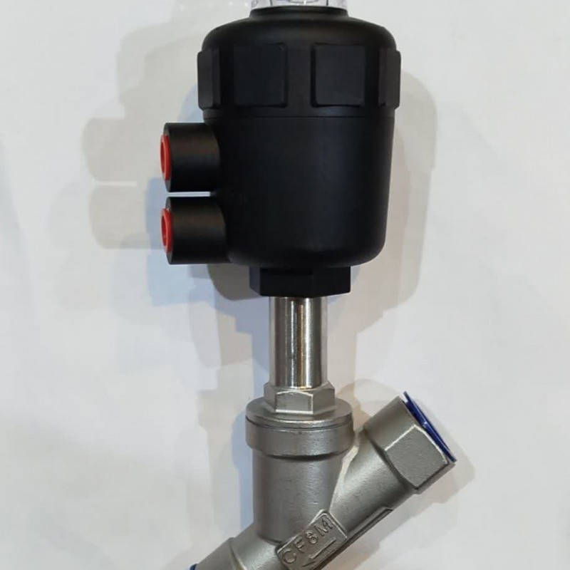 انگل ولو (شیر زاویه ای) 1/2 کله پلاستیکی