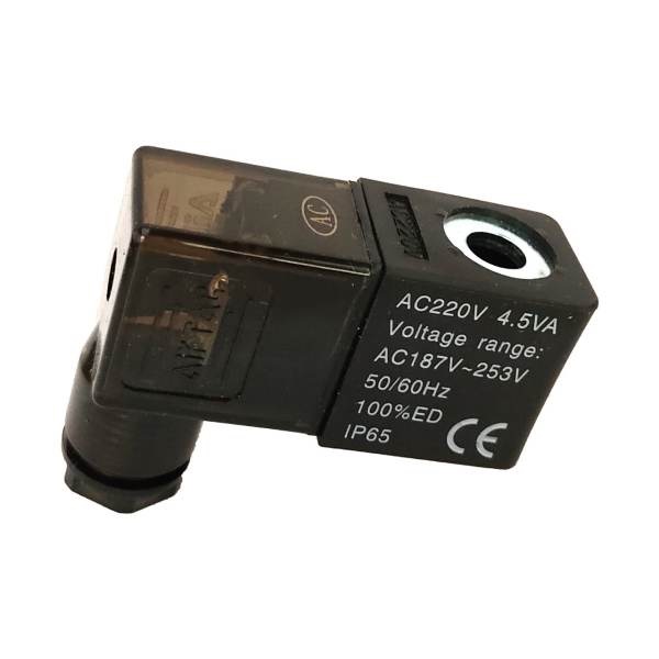 بوبین سوکت دار شیر برقی پنوماتیک کتابی ایرتک اصل