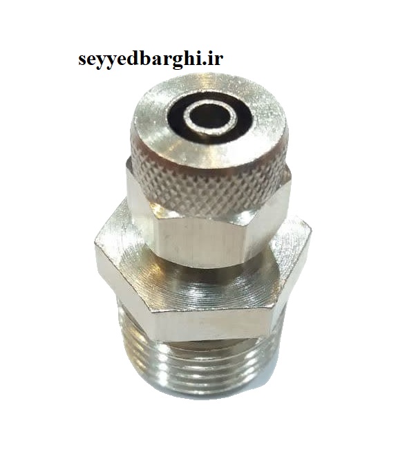 اتصال پنوماتیک مهره ای 6 به 3/8