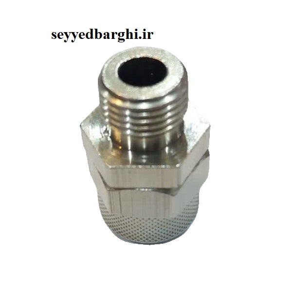 اتصال پنوماتیک مهره ای 8 به 1/4