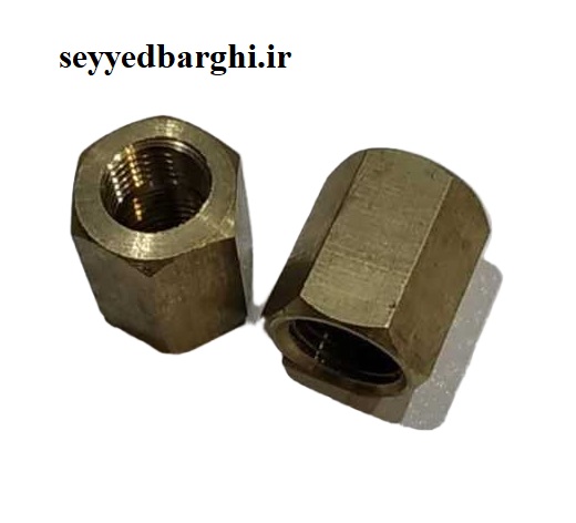 بوشن تبدیلی برنجی 1/4 به 6 پرچی (دانفوس)