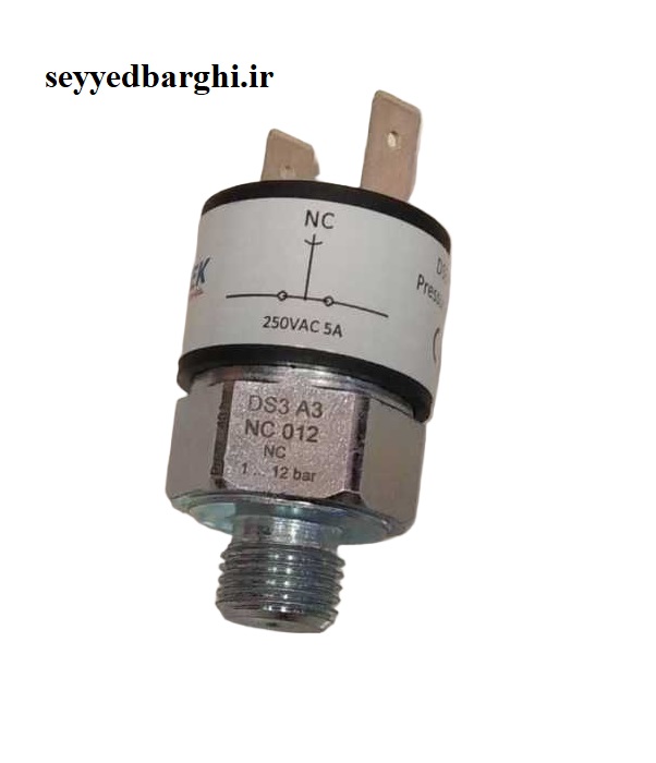 پرشر سویچ پنومک 1-12 بار NO پنومک
