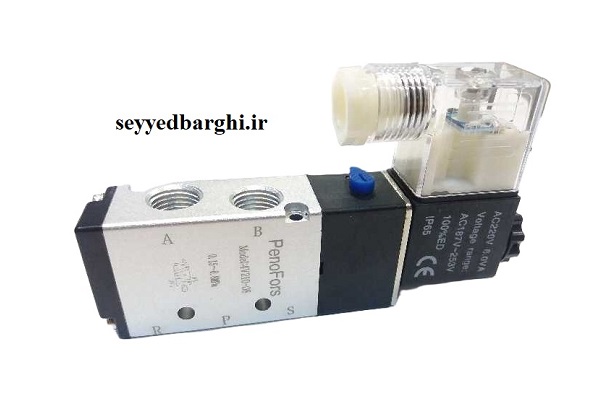 شیر برقی پنوماتیک مدل 4V210-08