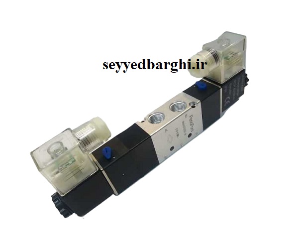 شیر برقی  3-5 سایز 1/4 اینچ دو بوبین 4V230-08