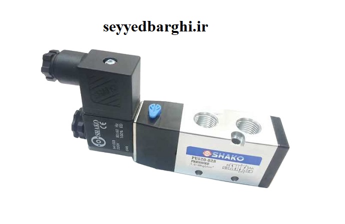 شیر برقی PU520-02S شاکو تایوان