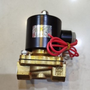 شیر برقی 2-2 سایز 1/2 اینچ برنجی  مدل UNI-D 2W-160-15 FOST