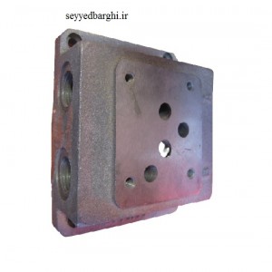 زير شير 3/8 ساده چدنی سوراخ از کنار