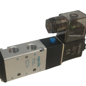 شیر برقی 4V210-08 تک بوبین Dynamic 24vdc
