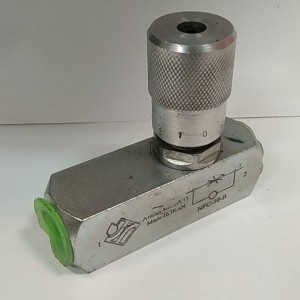 فلو کنترل 3/8 ولومی سرراهي سوپاپدار ایرانی