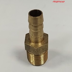 سر شلنگی برنجی  6-1/8