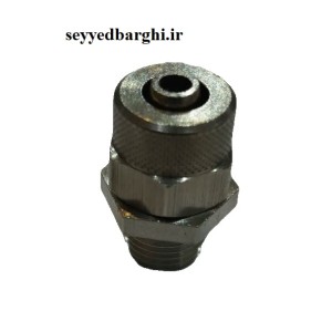 اتصال پنوماتیک مهره ای 6 به 1/4