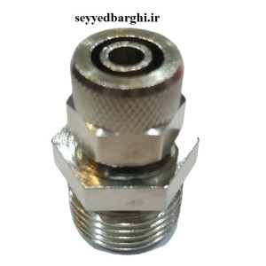 اتصال پنوماتیک مهره ای 8 به 3/8