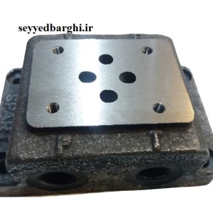 زير شير 1/4 ساده چدنی سوراخ از کنار