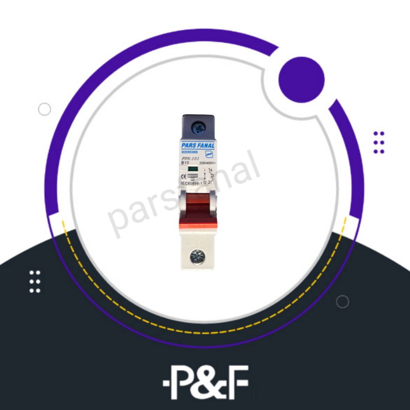 کلید فیوز مینیاتوری تک پل تیپB پارس فانال