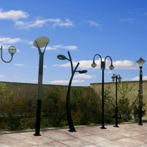 معرفی انواع مدل های چراغ حیاطی و پارکی