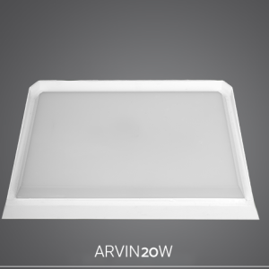 چراغ آروین 20وات ضدآب سفید پارس شعاع توس