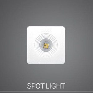 چراغ چشمی 3 وات SMD مربع پارس شعاع توس