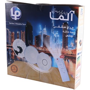 چراغ سقفی 100وات کد 803 آلما