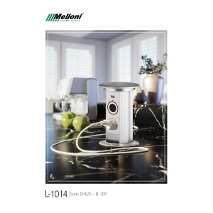 پریز توکار ملونی کد L-1014