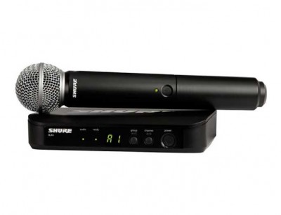 میکروفون بی سیم شور Shure BLX24/SM58 Handheld Wireless System