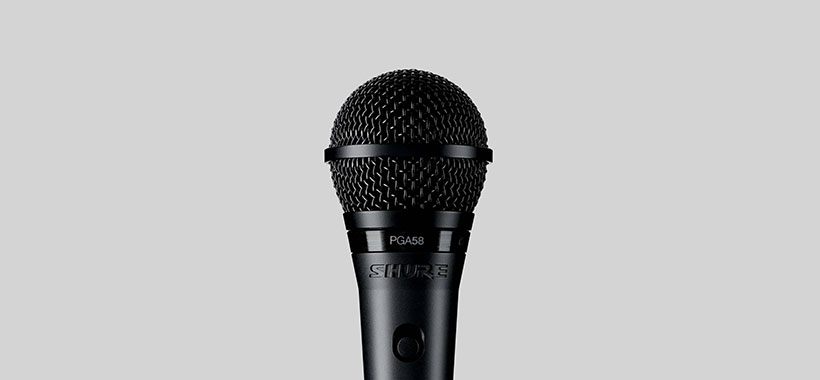 PGA58 احی ظاهری میکروفون شور